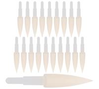 SUPVOX 20 Embouts de Stylo en Éponge Souple pour Calligraphie, Recharges pour Stylos Artistiques, Pointes de Pinceau Éponge, Lot 20 Pièces, Fournitures D’écriture Adaptées la Pratique