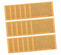 SUPVOX 20 Feuilles Autocollantes Numérotées Pour Tirelire, Étiquettes De Budget Et D'épargne, Stickers Diy Pour Boîte à Euros, Motivation Visuelle, Apprentissage Des Finances