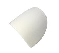 SUPVOX 20 pcs Mousse épaulettes Coussin éponge Couture épaule Coussin Accessoires de Couture pour Femmes Hommes Blazer Manteau vêtements Blouses (Blanc)