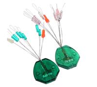 SUPVOX 20 Pièces Arrêts Flotteur Silicone Petits Bouchons Bobber Stops Emmêlement Accessoires pour Truite