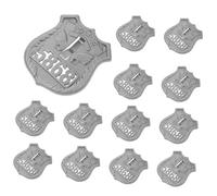 SUPVOX 20 pièces Badges de Police Décoratifs pour Cosplay et Fête Accessoires de Jeu de Rôle Amusants pour Garçon Fille et Adultes pour Halloween et Carnaval