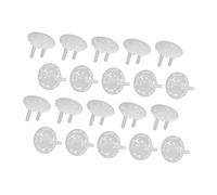 SUPVOX 20 Pièces Cache-prises Murales Pour Garçon Fille Protection Prise Murale Lot De Cache-prises à Épreuve Des Garçon Fille Sécurité Électrique