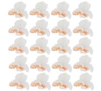 SUPVOX 20 Pièces Charme de Popcorn de Simulation en Résine Blanche pour Décoration de Coque de Téléphone, Accessoires DIY Créatifs pour Projets Artisanaux et Présents