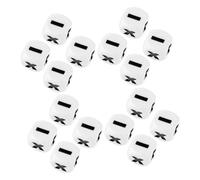SUPVOX 20 Pièces Dés Mathématiques pour Garçon Fille Ensemble de Dés Éducatifs pour Apprentissage des Arithmétiques Classe Maternelle Outils de Manipulation Pédagogiques et Ludiques