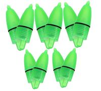 SUPVOX 20 pièces LED Night Fishing Rod Alarm Bells with Luminous Head Accessory for Night Fishing in Freshwater and Saltwater Suitable for Trout Bass Pike and More