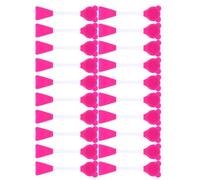SUPVOX 20 Pièces Lot de Pinceaux Applicateurs de Masque Visage Silicone Double Extrémité Forme Ours Brosse Visage Manuelle Multifonction pour Nettoyage et Application de Masque