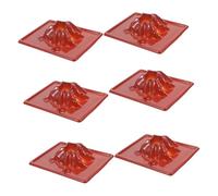 SUPVOX 20 pièces Modèle de DIY Accessoires pour Expérience Scientifique Modèle Déruption Éducatif et Décoratif Matériau Sûr pour Activités