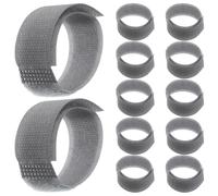 SUPVOX 20 Pièces Pet Bootie Straps Adjustable Non-Slip Rain Gear for Dogs and Cats Lightweight Shoe Fasteners for Outdoor Walking and Mud Protection