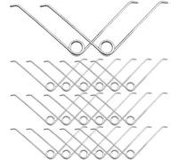 SUPVOX 20 Ressorts de Rechange en Acier Inoxydable Blanc V pour Sécateur de Jardin, Pièces de Printemps pour Ébrancheur, Accessoires de Cisailles à Lames Croisées, Lot de 20 Pièces