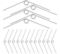 SUPVOX 20 Ressorts en Acier Inoxydable pour Sécateur à Ressort en V, Accessoires de Remplacement pour Outils de Jardinage, Ciseaux à Tailler et Élagueurs, Kit Solide pour