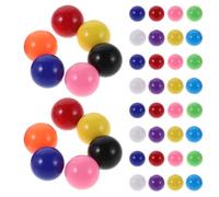 SUPVOX 200 Billes de Jeu : Petites Billes en Plastique, de Chinois de 14 mm, Accessoires de Jeu de société éducatif pour Enfants, fête de mathématiques