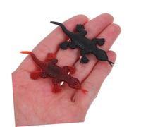 SUPVOX 200 Pièces Figurines Murales Réalistes PVC Modèles de Lézards Miniatures pour Éducation Scientifique Jouets Prank Halloween et Fêtes Accessoires Ludiques pour Reconnaissance