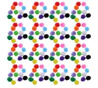 SUPVOX 2000 Mini Pompons de 8 MM Colorés et Duveteux pour Loisirs Créatifs Décoration DIY Projets Artistiques et Ornements Festifs Assortiment Multicolore pour Bricolage et Noël