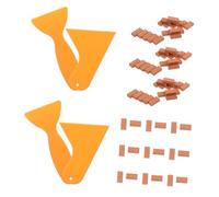 SUPVOX 204 Pièces Scale Mini Bricks for Dollhouse DIY Craft Small Tiny Model Building Kit for Mini Houses and Garden Decor