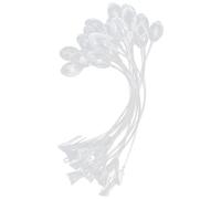 SUPVOX 20pcs Airbag Transparent en Plastique pour Chapeau D'oreille Qui Bouge, Résistant à L'usure, Accessoires DIY pour Chapeaux Oreille Mobile