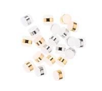 SUPVOX 20pcs Bouchons D'oreilles en Silicone Transparents Ronds, Accessoires Bijoux Faciles à Porter, Finement Polis, pour Fêtes et Décoration de Photographie de Rue