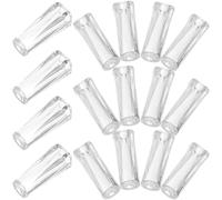 SUPVOX 20pcs Pompons en Cordon Plastique Transparents pour Tirages à L'aveugle, Accessoires Décoratifs en Plastique Adaptés aux Stores en Aluminium pour Usage Extérieur