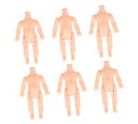 SUPVOX 20pièces Accessoires pour Poupées DIY Plastique Corps de Poupées Fournitures pour Bricolage Création