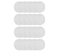 SUPVOX 20pièces Coussinets Allaitement Lavables Coton pour Prévenir les Fuites de Lait et Protéger les Peaux Sensibles Après Accouchement