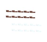 SUPVOX 20pièces De Sécurité Pour Garçon Fille Anti-pincement Pour Armoires Portes Garçon Fille Lot De Loquets De Sécurité Simples à Installer Retirer