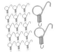 SUPVOX 20pièces Loquet à Ressort pour Cage Animal de Compagnie Crochet de Loquet pour Chatière et Cage à Reptiles de Rechange pour Usage Domestique