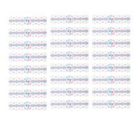 SUPVOX 24 Autocollants Adhésifs pour Révélation du Étiquettes Colorées pour Bouteilles d'Eau Décoration Fête d'Anniversaire Mixte Thème Garçon ou Fille Autocollants pour Fête