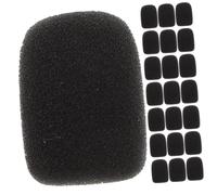 SUPVOX 24 pièces Bonnette Microphone Mousse Standard pour Micro à Main Housse Vent Douce et Compatible Casques et Micros Améliore la Qualité Audio et Confort Utilisation