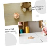 SUPVOX 24 Pièces Miniature Straw Hats Handwoven for DIY Crafts Doll Accessories Lightweight Natural Material Small Caps for Decoration