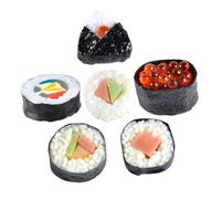 SUPVOX 24 pièces Modèle Sushi Artificiel Réaliste Riz Simulation Décoration Photo Accessoires pour Restaurant et Vitrine