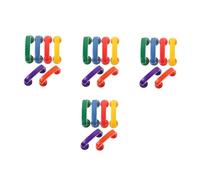 SUPVOX 24 pièces Téléphones de Lecture Plastique Colorés pour Garçon Fille Outil Prononciation et Thérapie Orthophonique Ludique et Réaliste pour Classe et Jeux