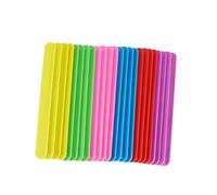 SUPVOX 24pièces Lot De Bracelets Slap Arc-ciel Colorés Silicone Pour Garçon Fille Garçons Et Filles De Fête
