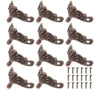 SUPVOX 25 Pièces Pieds de Boîte à Bijoux en Alliage de Zinc Vis | Écrin Bijoux et Coffres en Bois, Installation Facile, Remplacement Simple, Lot de Quatre Pièces