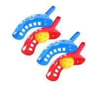 SUPVOX 2ensembles Jeu De Lancer Ramassage pour Garçon Fille Jeu De Pagaie De Plage Lancer Et Attraper Plastique Activité De Plein Air pour Cour Ou Aire De Jeux