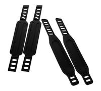 SUPVOX 2paires Sangles De Pédales De Vélo Réglables Compatibles avec Vélos Appartement Et Appareils De Fitness pour Maintien Stable des Pendant Entraînement