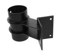 SUPVOX 2pcs Deck Umbrella Bracket: Heavy Duty Carbon Steel Mount - Adjustable Parasol Mount Clamp for Patio Railing - Umbrella Fixing Anchor Stand for 3-5cm(1.2-2") Poles