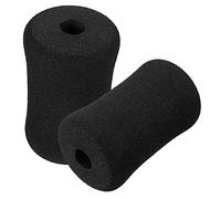 SUPVOX 2pcs Manchons en Mousse Noirs pour Équipement de Gym, Accessoires Pratiques et Résistants pour Exercices Quotidiens et Renforcement Musculaire