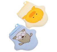 SUPVOX 2pcs Serviettes de Bain pour Bébé en Coton Doux Forme Étoile Illustrée, Légères et Portables, Voyages D'affaires Bain des -nés