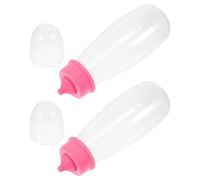 SUPVOX 2pièces Bouteilles De Lavage Pour Garçon Fille Outils De Nettoyage Pour Nourrissons Lavage Des Fesses Rose