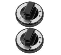 SUPVOX 2pièces Bouton De Brûleur De Gril Abs Rouge Résistant Chaleur Remplacement Pour Plaques De Cuisson à Gaz Bouton De Commande De Cuisinière Lot