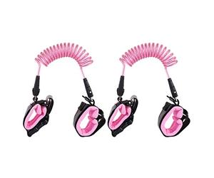 SUPVOX 2pièces Bracelet Garçon Fille Securite Perte Lot Corde De Tête Rotative Et Verrouillable Pour Sécurité Publique