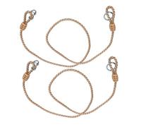 SUPVOX 2pièces De Suspension pour Balançoire Rallonges De Corde Robuste avec Boucle Métal De Long Sangles Extension pour Balançoires Arbre Et Hamacs Extérieur