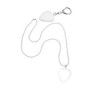 SUPVOX 2pièces Étui Porte-médiators Transparent avec Pendentif Boîte De Rangement Portable pour Médiators De Guitare Étui De Stockage pour Musiciens