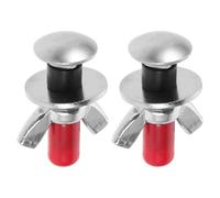 SUPVOX 2pièces Lot de Vis à Oreilles pour Plaque Dorsale De Plongée Vis De Fixation Acier Inoxydable Accessoires pour Équipement De Plongée sous Bouteille