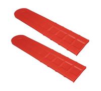 SUPVOX 2pièces Manchon De Guide-chaîne De Tronçonneuse Étui De Protection pour Chaîne De Tronçonneuse Plastique Outils Protège-chaîne à Housse De Protection pour Guide-chaîne