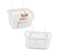 SUPVOX 2pièces Panier Hamster Suspendu pour Petits Animaux Nids et Cages de Couchage Jouets pour Rats et Lits Suspendus