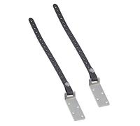 SUPVOX 2pièces Sangles De Sécurité Réglables Pour Meubles Ancrages Murals Pour Téléviseurs Bibliothèques Armoires Supports Anti-basculement Plastique Et Fer