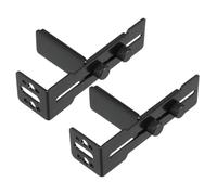 SUPVOX 2pièces Support Carte Graphique Gpu Métal Fixation Robuste Anti-affaissement Support pour Ventilateur Améliore Dissipation Thermique et Refroidissement Noir