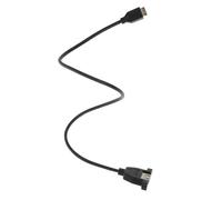 SUPVOX 3.0a Adaptateur USB Type à Panneau avec Câble De Prolongation pour Carte Bureau Connecteur USB Interne avec Vis pour De Données