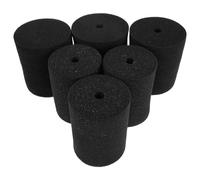 SUPVOX 3 Ensembles Insert en Mousse Noire pour Tourne-gobelets Compatible Gobelets, Facile à Retirer, Accessoire pour Kit de Nettoyage et Loisirs Créatifs