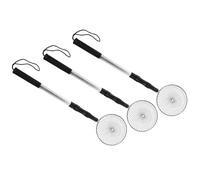 SUPVOX 3 Ensembles Scoop Tamis de Inoxydable de Télescopiques pour Ramassage de Outils Pratiques pour Chasse Aux